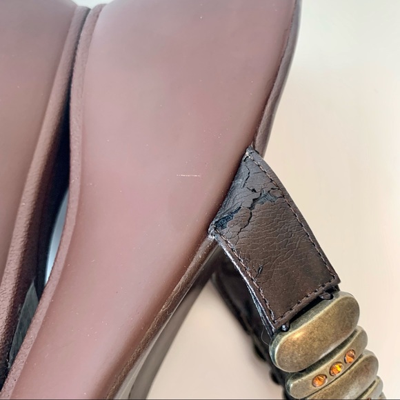 COCONUTS “Mojo” Embellished Wedge Sandals—SZ. 8.5 - Picture 10 of 15